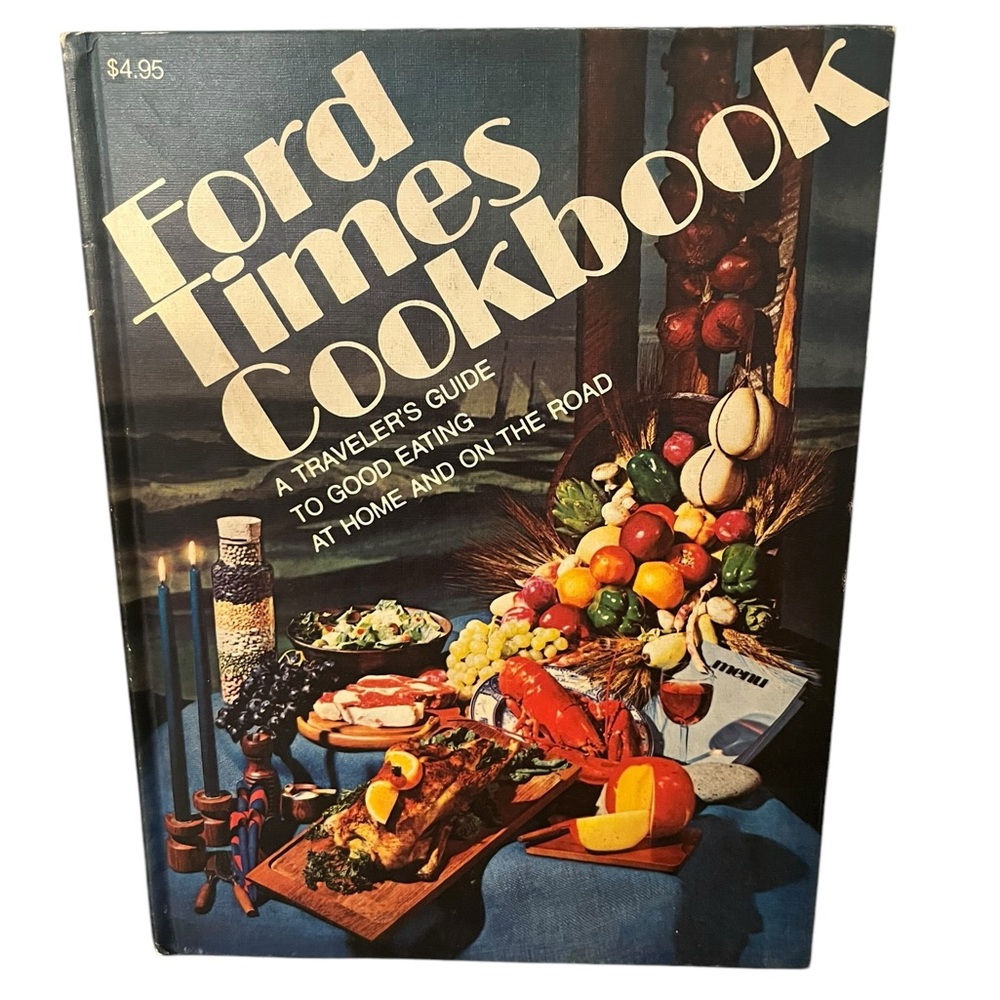 Vintage Ford Times Cookbook Autographed Copy HC Volume 6 1974 1st Printing